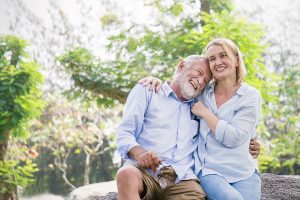 Couple-in-their-60s-Laughing-and-Having-a-Good-Time